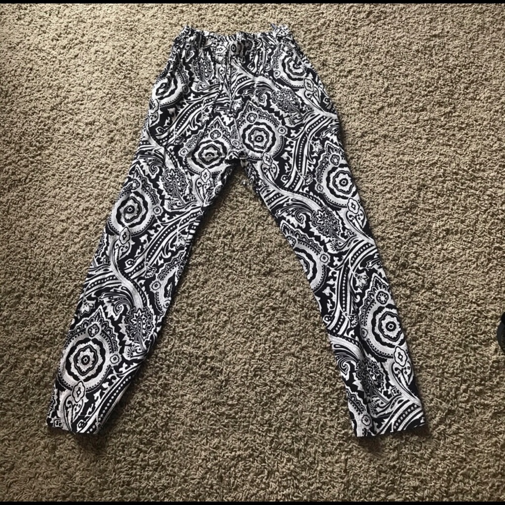Pattern Harem Pants